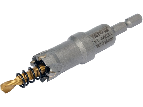 TCT HOLE SAW FOR METAL 18MM