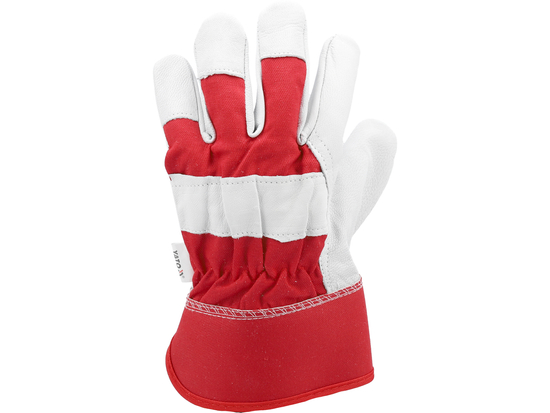 GUANTES DE CONSTRUCCIÓN TALLA DE PIEL GRANA DE CABRA. 9