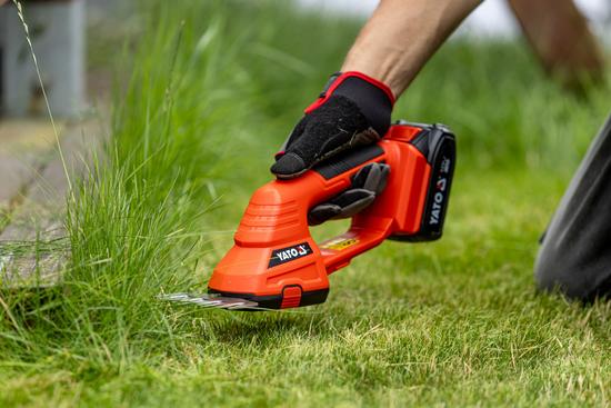 CISAILLES À HERBE ET HAIES 18V + 2 AH + CHARGEUR