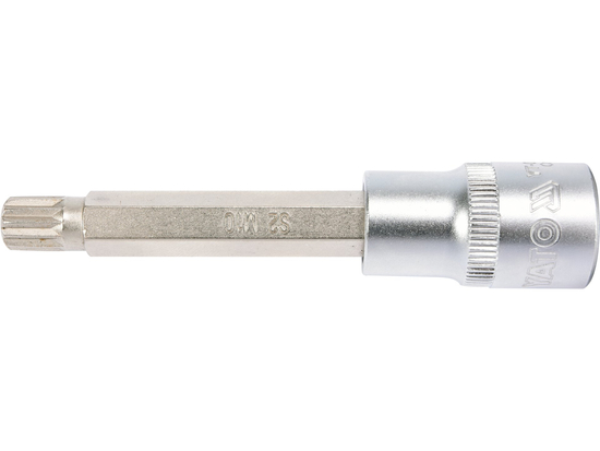 SOCKET BIT SPLINE 1/2" M10 L100MM