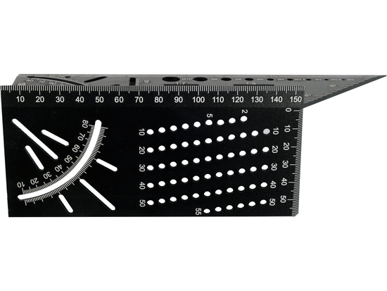 3D ALUMNIUM MITRE SQUARE 215MM