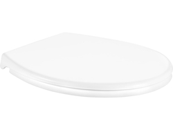 UNIVERSĀLAIS POLIPROPILĒNA LĒNI AIZVĒROŠAS TUALETES SĒDEKLIS AR VIENAS POGAS NOŅEMŠANU