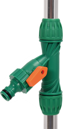 TELESCOPIC GARDEN SHOWER WITH TRIPOID