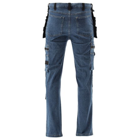 РОБОЧІ БРЮКИ STRETCH JEANS DARK BLUE, РАЗ. S