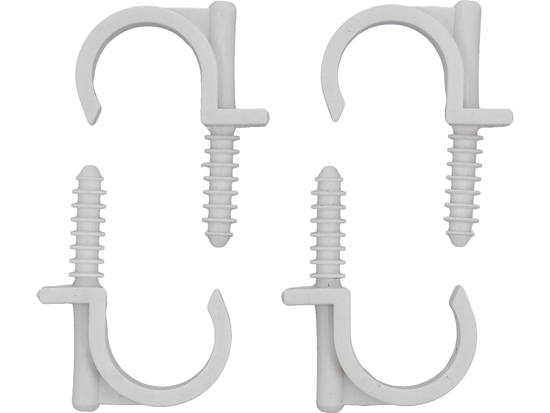 MONTÁŽ A INŠTALÁCIA DRŽIEK S RÝCHLOINŠTALOVANÝM KOLÍKOM PRE 28MM POTRUBIE, 4 KS.