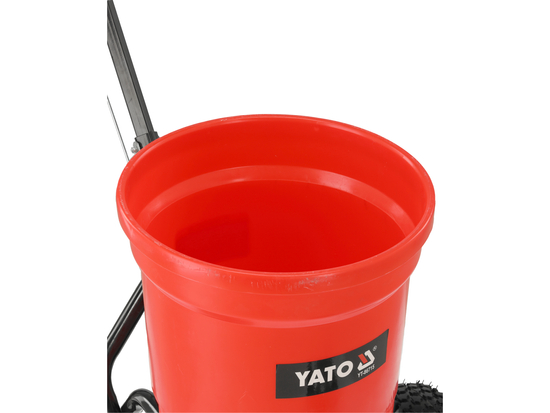 SEMENTE/ESPALHADOR DE JARDIM PARA FERTILIZANTE, AREIA, SEMENTES, ROTATIVO 25 KG, 23 L