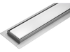 WET&DRY WHITE GLASS LINEAR DRAIN 60 CM