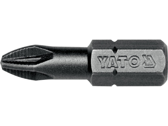 PONTAS PARA CHAVE DE FENDA 1/4''X25 MM, PZ2, 50 PCS