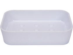 PORTE-SAVON BLANC CUBOÏDE