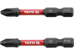 IMPACT BITS 1/4''X50 MM PH2 2 DB