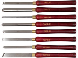 WOODEN TURNING TOOL SET 8PCS
