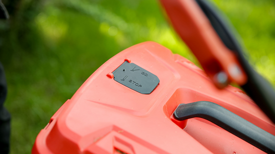 CORDLESS LAWN MOWER 36V, 37 CM - 2X BATTERY 4 AH AND DOUBLE CHARGER