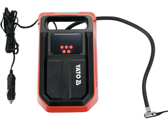 COMPRESSORE PER AUTO CON DISPLAY LCD