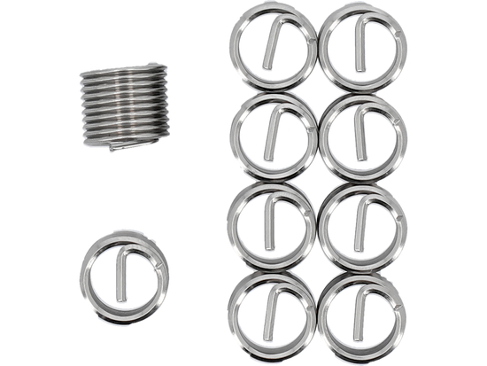 INSERTOS ESPIRAL PARA REPARACIÓN DE ROSCAS M12X1.5; 10 PIEZAS