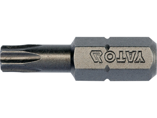 BITS 1/4''X25 MM TORX T25 10 UNIDADES