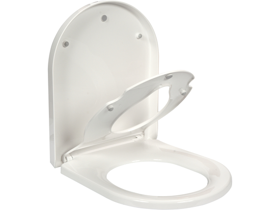 ABATTANT WC 2 EN 1 PP-D À FERMETURE LENTE