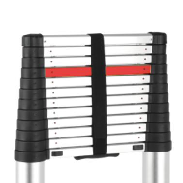 ALUMINIUM TELESCOPIC LADDER 3,8M 13 STEPS