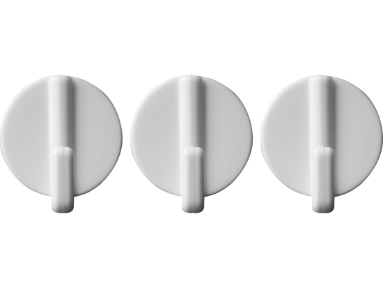 CROCHETS MURAUX AUTO-ADHÉSIFS, 3 PCS.