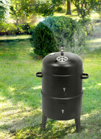 ROUNDED SMOKER 51 X 42 X 80CM