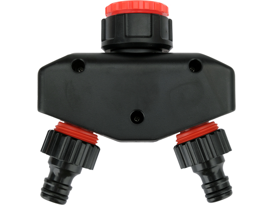 PRZYŁĄCZE KRANOWE Z 2 WYJŚCIAMI 3/4"-1"