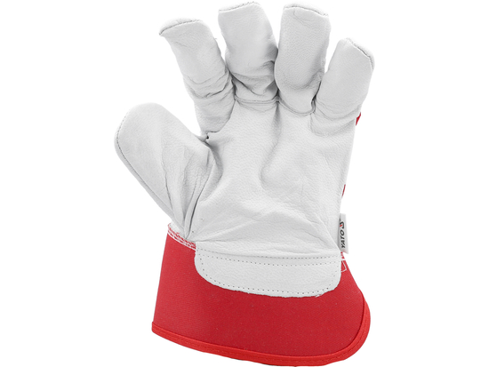 GANTS DE CONSTRUCTION EN CUIR DE CHÈVRE GRANDEUR. 10