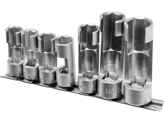 ATVIRŲ LIZDŲ 3/8'' IR 1/2'' 7 DALIS RINKINYS.