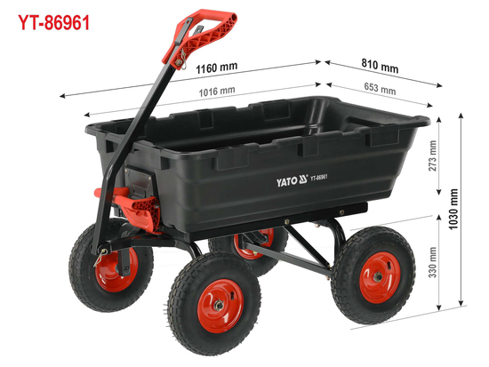 SODO VEŽIMĖLIS SU SAVIVARČIU XXL 550KG