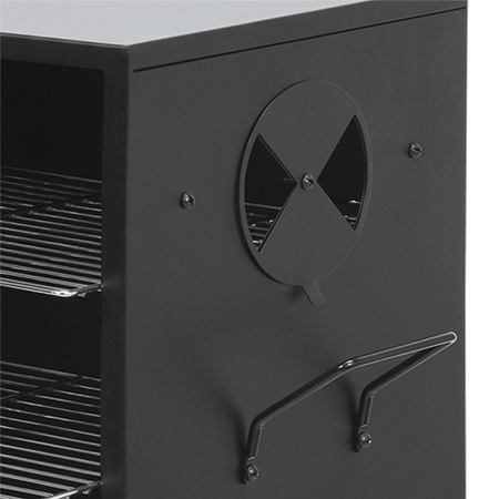 STEEL SMOKER 53X51X100CM