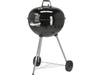 CHARCOAL BBQ, ROUNDED, 54CM BLACK