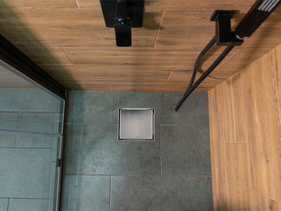 DRAIN LINÉAIRE QUAD 250X250 MM WET&DRY