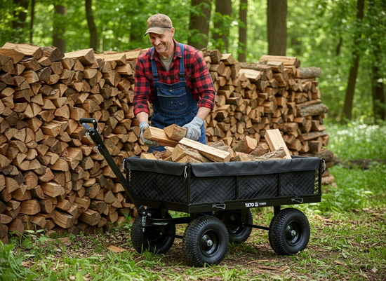 XL DĀRZA RATIŅI 450KG AR VĀKU