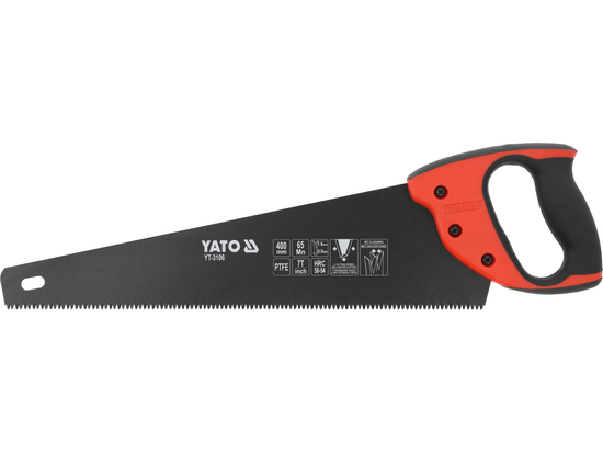  HAND SAW FOR WOOD, PTFE COATED 400 MM
