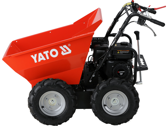 BENNE BASCULANTE DIESEL DE 300 KG, CAPACITÉ DE 196 CM3