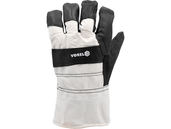 GANTS ISOLÉS, CUIR / COTON