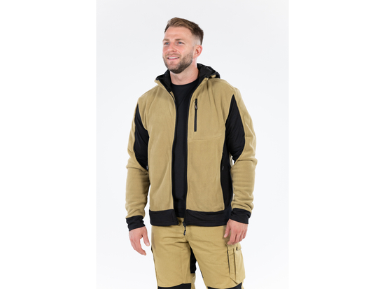 KHAKI SARNA FLEECE SU GOBTUVO DYDŽIU. 2XL