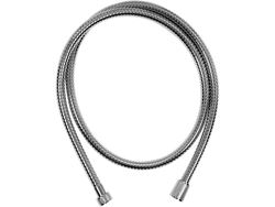 TUYAU DE DOUCHE 1,5M RENFORCÉ DOUBLE TISSAGE, CHROMÉ