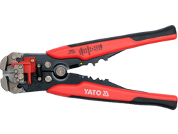 UNIVERSAL WIRE STRIPPER & RATCHET CRIMPING PLIERS 205 MM