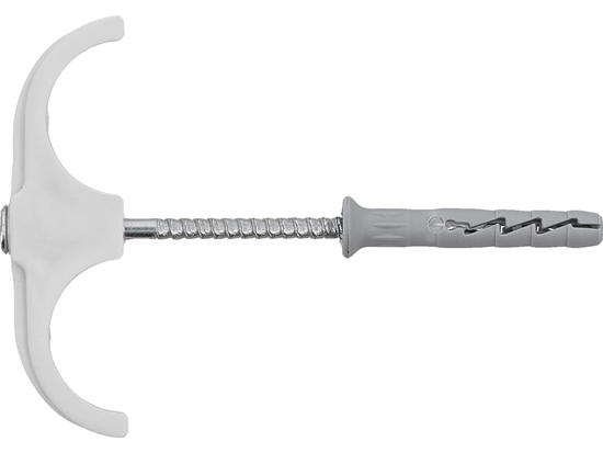 CROCHETS D'INSTALLATION BIS, DOUBLE INSTALLATEUR AVEC GOUPILLE, POUR TUYAUX 15-28MM, 4 PCS.