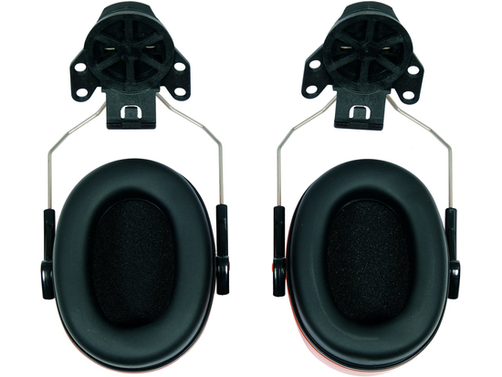 CASQUE ANTIBRUIT FIXÉ À UN CASQUE DE PROTECTION