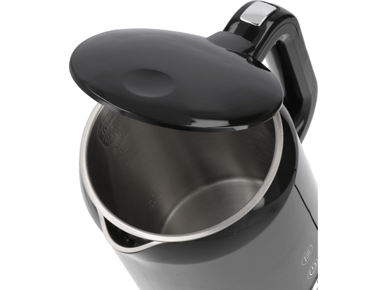 BOLLITORE ELETTRICO 1,7 L, REGOLAZIONE TEMPERATURA. NERO