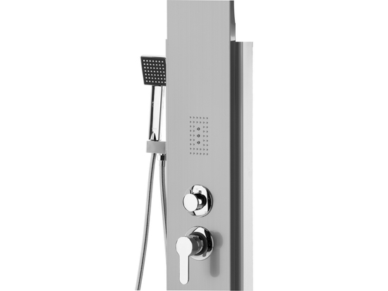 PANNELLO DOCCIA STEELY 6 INOX