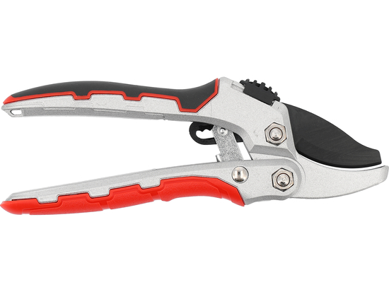 SEKATOR KOWADEŁKOWY ALUMINIOWY 190MM Z GRZECHOTKĄ ORAZ BLOKADĄ OTWARCIA