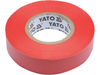 ELEKTROS IZOLIACINĖ JUOSTA 15MMX20MX0.13MM, RAUDONA