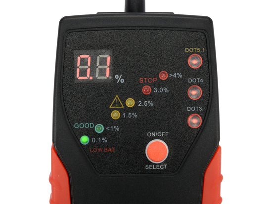 TESTER LIQUIDO FRENI CON DISPLAY ELETTRONICO E SONDA FLESSIBILE