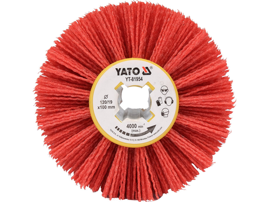 KARTÁČ NA PVC SATENER 120X00X19MM PRO RENOVACE DŘEVĚNÝCH TERAS