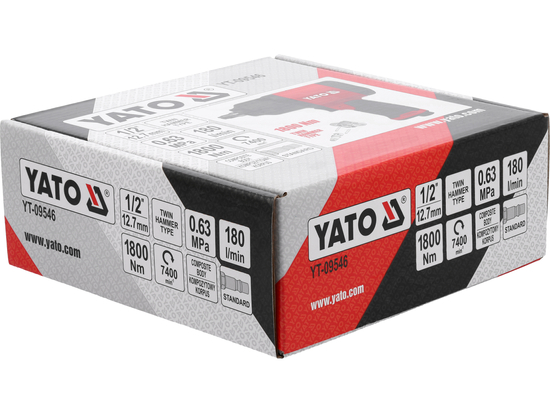 PNEUMATINIS VERŽLIARAKTIS 1/2'' 1800NM KOMPOZITAS