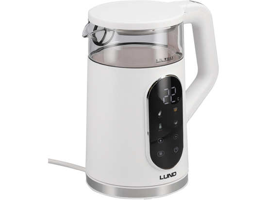 RYCHLOVARNÁ KONVICE 1,7L, REGULACE TEPLOTY, BÍLÁ