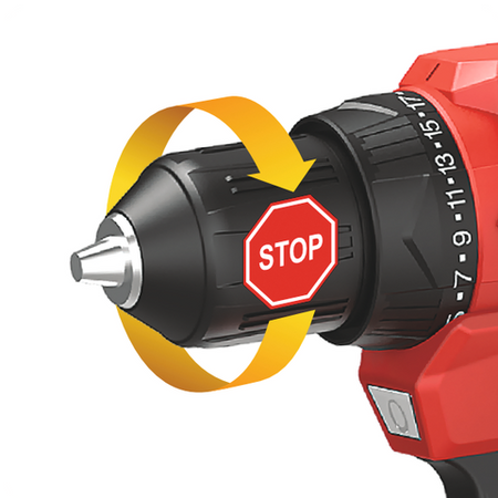 DRILL DRIVER 18V, 45 NM - BODY