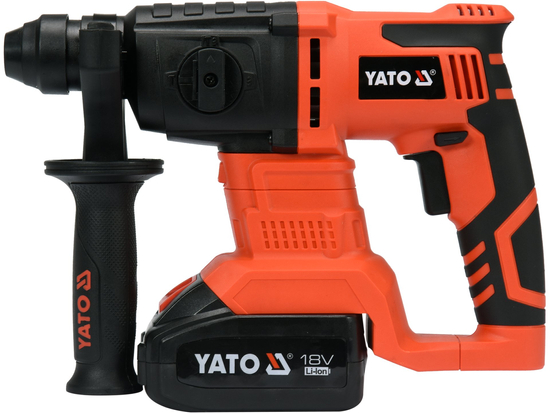 TRAPANO A MARTELLO SDS PLUS 18V CON FUNZIONE SCHEGGIATURA 3.0AH IN VALIGETTA