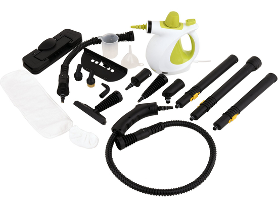 STEAM CLEANER 900-1050W WITH 17 ACCESSORIES